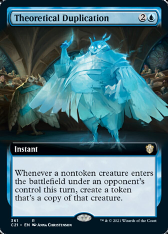 Theoretical Duplication (Extended) [Commander 2021] (C21 361)