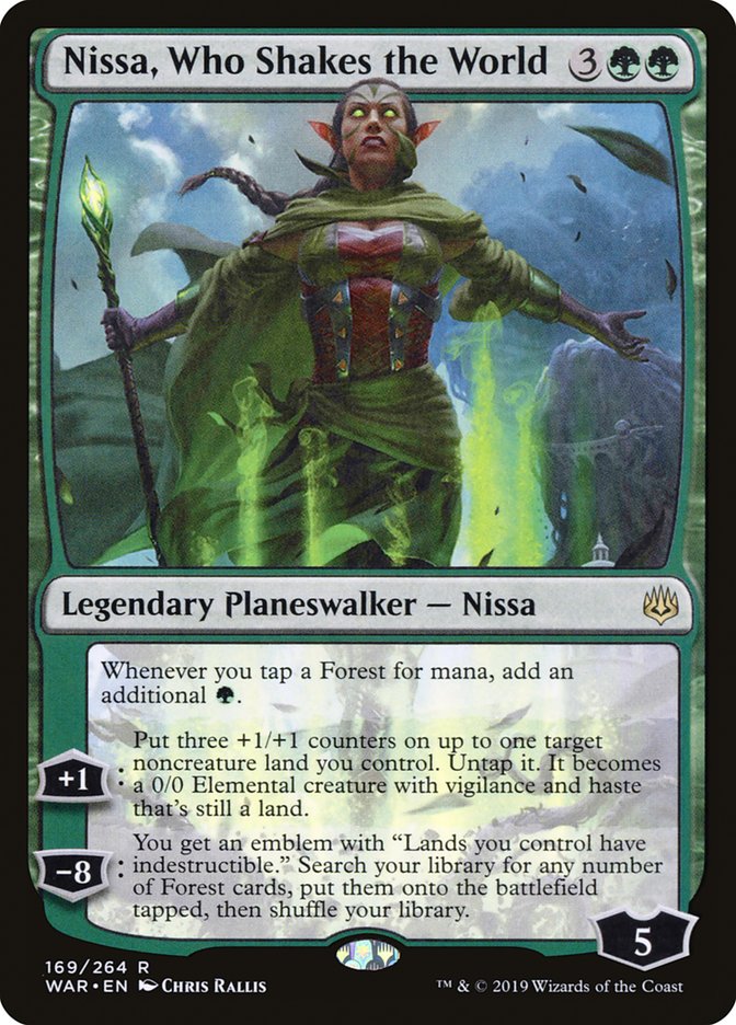 Nissa, Who Shakes the World [War of the Spark] (WAR 169)