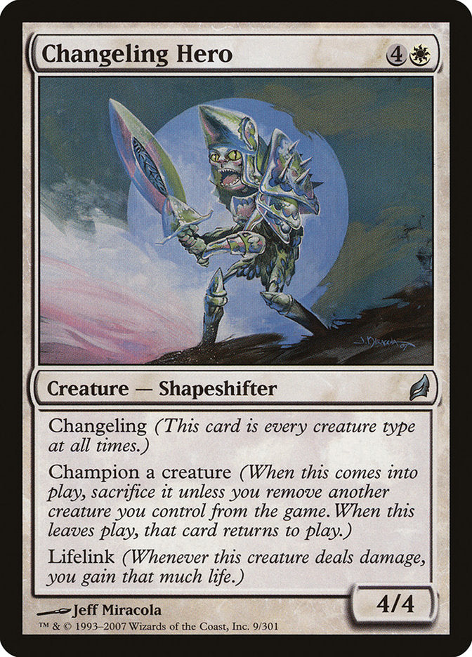Changeling Hero [Lorwyn] (LRW 9)