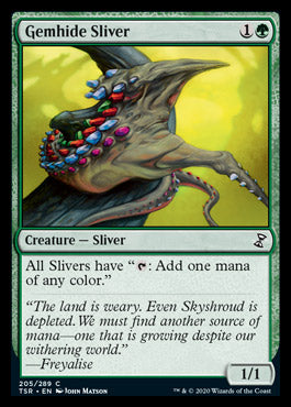 Gemhide Sliver [Time Spiral Remastered] (TSR 205)