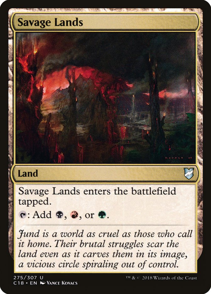 Savage Lands [Commander 2018] (C18 275)