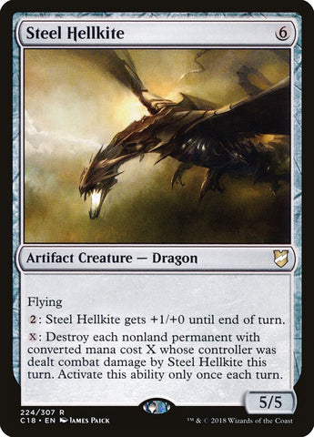 Steel Hellkite [Commander 2018] (C18 224)