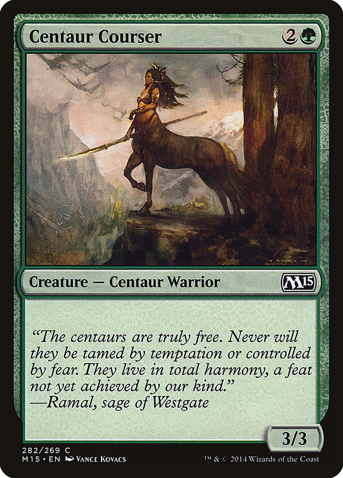 Centaur Courser [Magic 2015] (M15 282)
