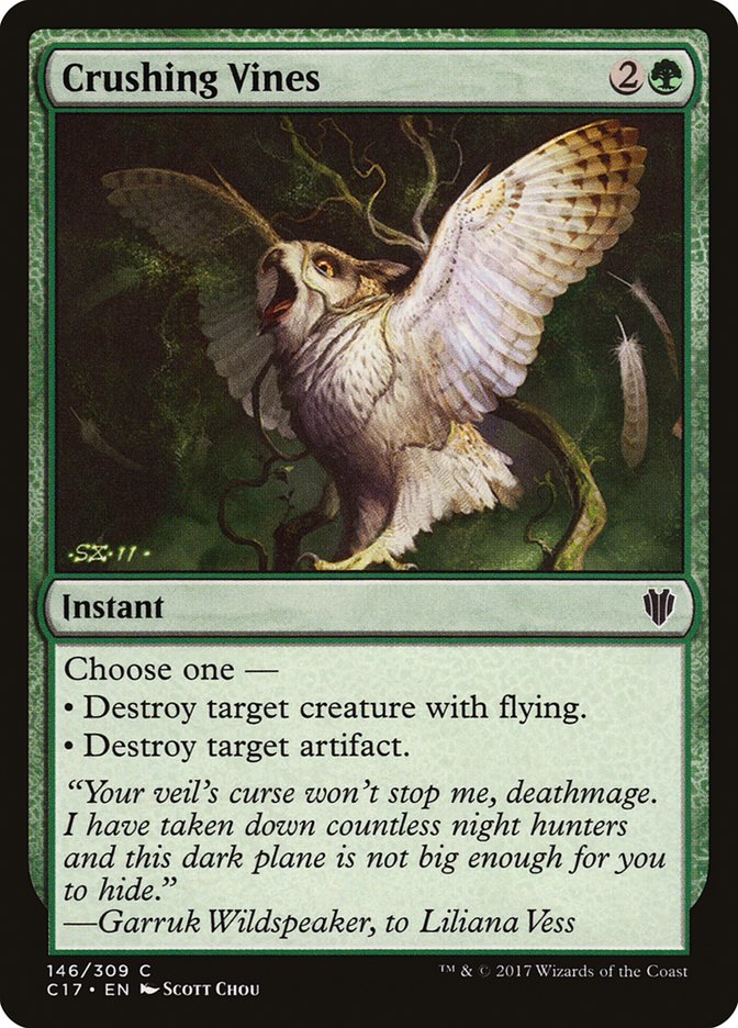 Crushing Vines [Commander 2017] (C17 146)