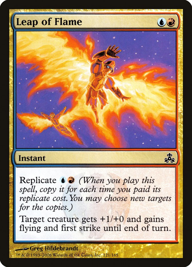 Leap of Flame [Guildpact] (GPT 121)