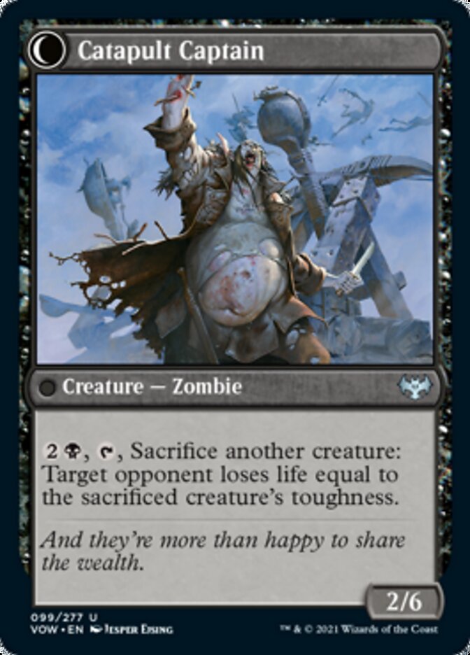 Catapult Fodder // Catapult Captain [Innistrad: Crimson Vow] (VOW 99)