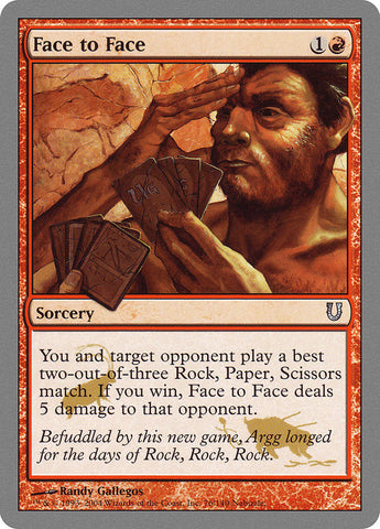 Face to Face [Unhinged] (UNH 76)