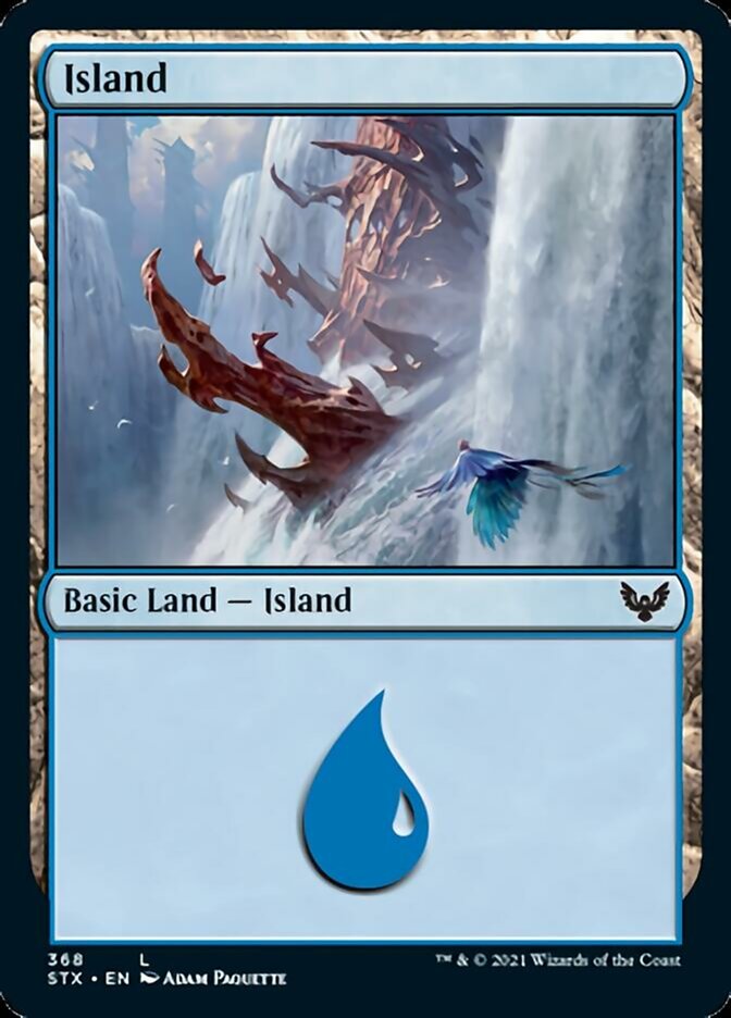 Island (#368) [Strixhaven: School of Mages] (STX 368)