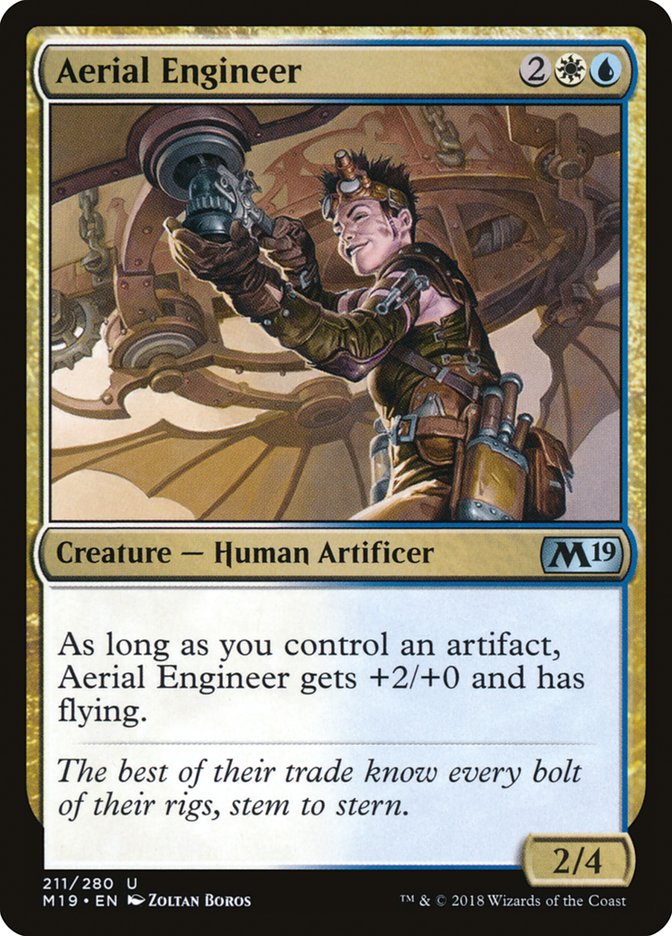Aerial Engineer [Core Set 2019] (M19 211)