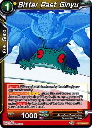 Bitter Past Ginyu [BT5-096]