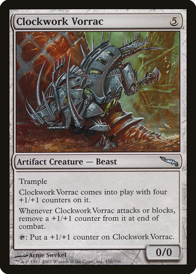 Clockwork Vorrac [Mirrodin] (MRD 156)