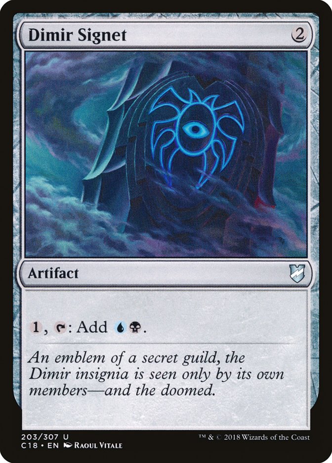 Dimir Signet [Commander 2018] (C18 203)
