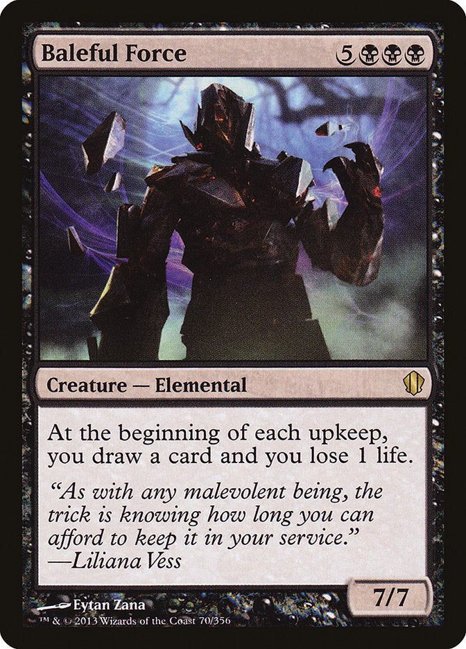 Baleful Force [Commander 2013] (C13 70)