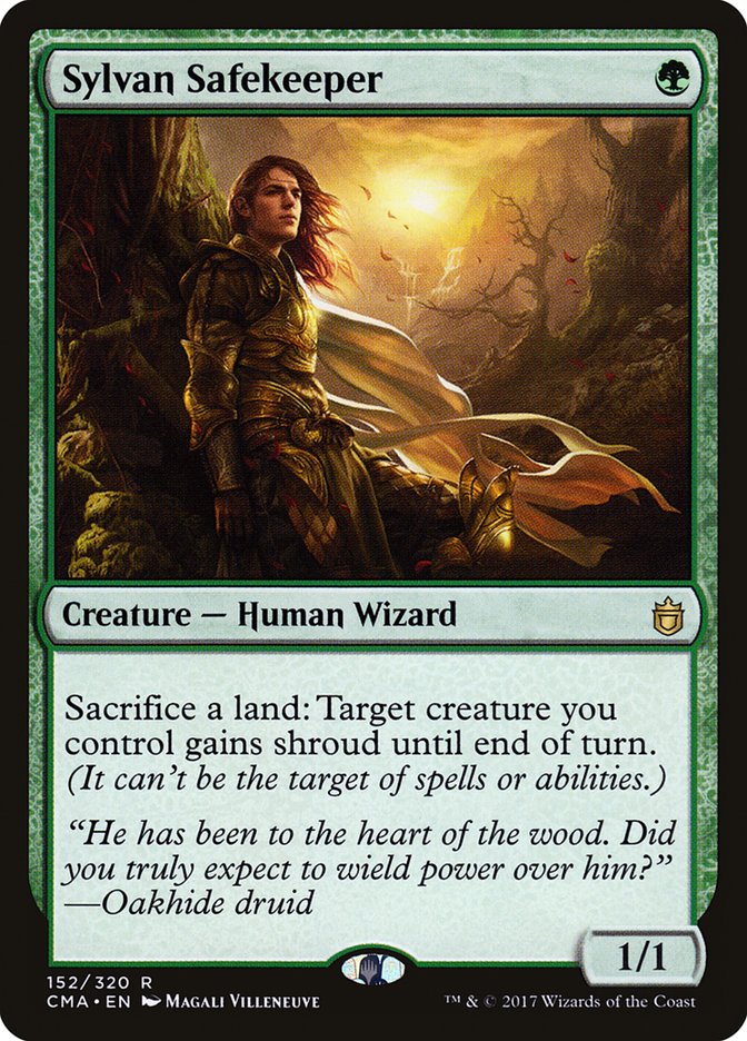 Sylvan Safekeeper [Commander Anthology] (CMA 152)