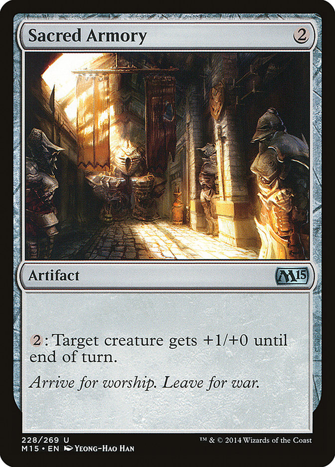 Sacred Armory [Magic 2015] (M15 228)