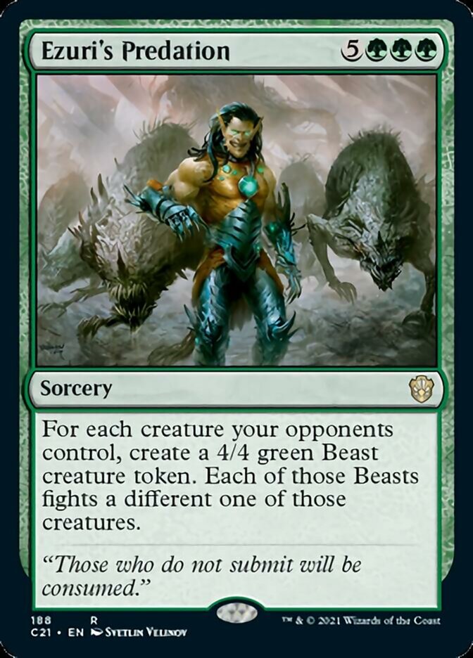 Ezuri's Predation [Commander 2021] (C21 188)
