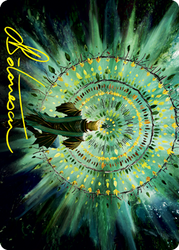 Verdant Mastery Art Card (Gold-Stamped Signature) [Strixhaven: School of Mages Art Series] (ASTX 19)