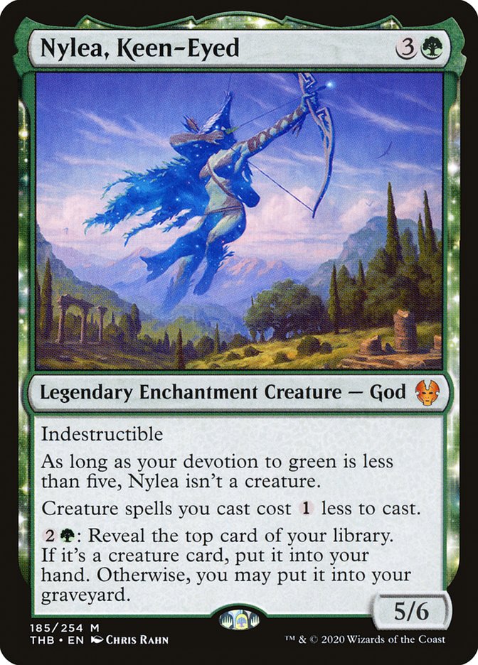 Nylea, Keen-Eyed [Theros Beyond Death] (THB 185)