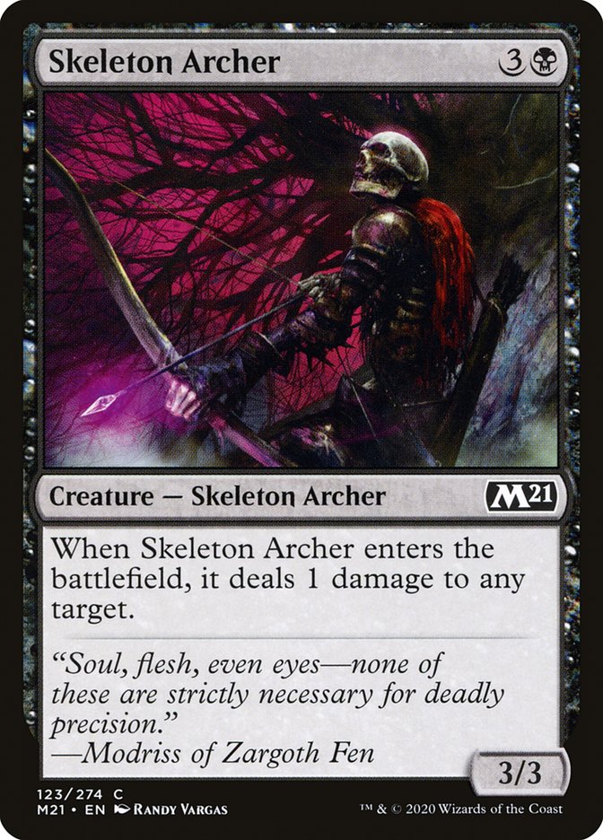 Skeleton Archer [Core Set 2021] (M21 123)
