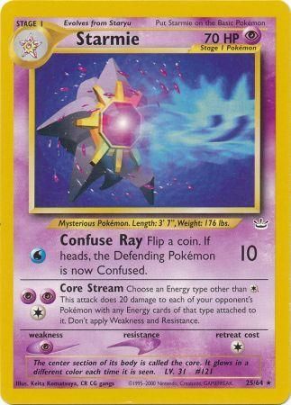 Starmie (25/64) [Neo Revelation]