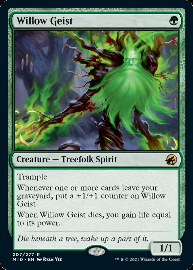 Willow Geist [Innistrad: Midnight Hunt] (MID 207)
