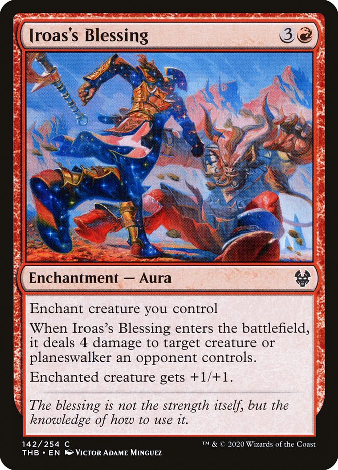 Iroas's Blessing [Theros Beyond Death] (THB 142)