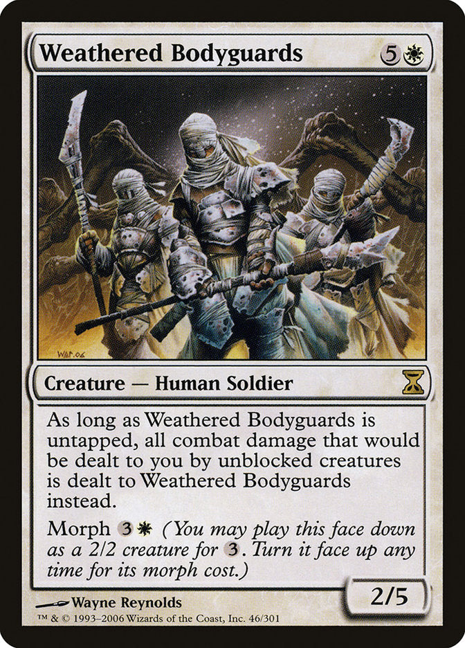 Weathered Bodyguards [Time Spiral] (TSP 46)