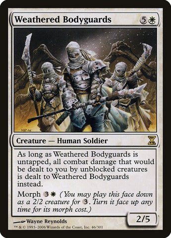 Weathered Bodyguards [Time Spiral] (TSP 46)