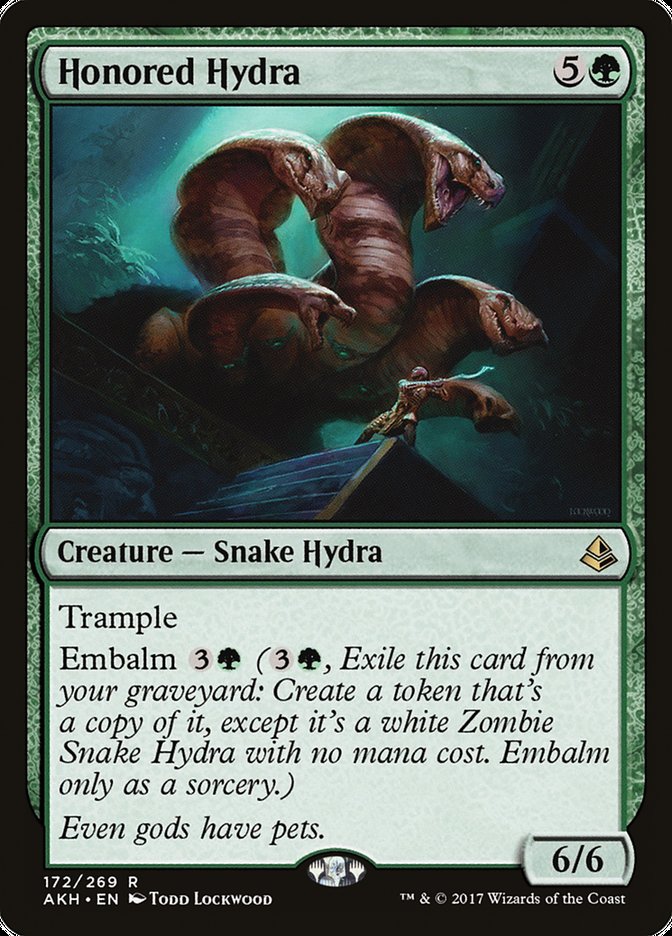Honored Hydra [Amonkhet] (AKH 172)