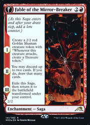 Fable of the Mirror-Breaker // Reflection of Kiki-Jiki [Kamigawa: Neon Dynasty Prerelease Promos] (PNEO 141)