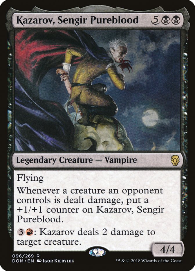 Kazarov, Sengir Pureblood [Dominaria] (DOM 96)