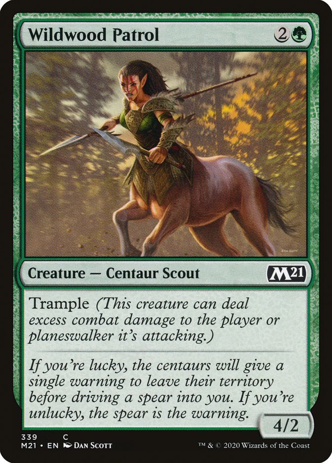 Wildwood Patrol [Core Set 2021] (M21 339)
