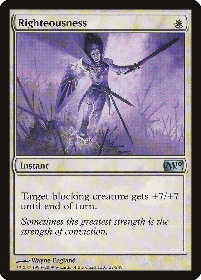 Righteousness [Magic 2010] (M10 27)