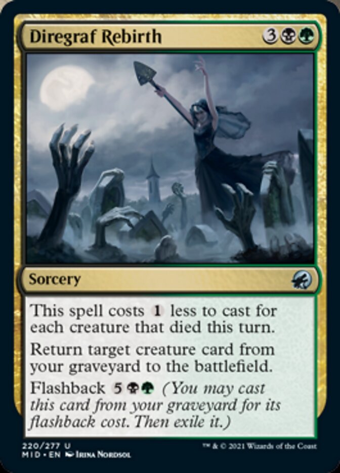 Diregraf Rebirth [Innistrad: Midnight Hunt] (MID 220)