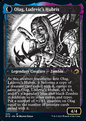 Ludevic, Necrogenius // Olag, Ludevic's Hubris (Showcase Eternal Night) [Innistrad: Midnight Hunt] (MID 320)