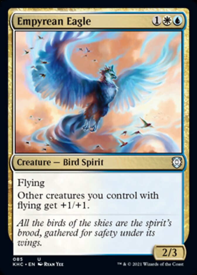 Empyrean Eagle [Kaldheim Commander] (KHC 85)