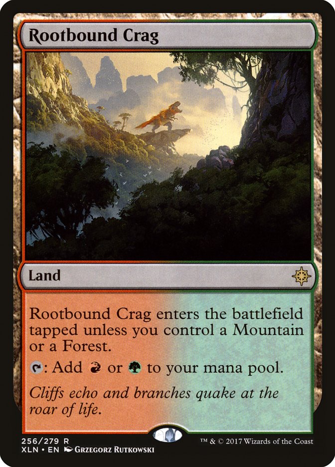 Rootbound Crag [Ixalan] (XLN 256)
