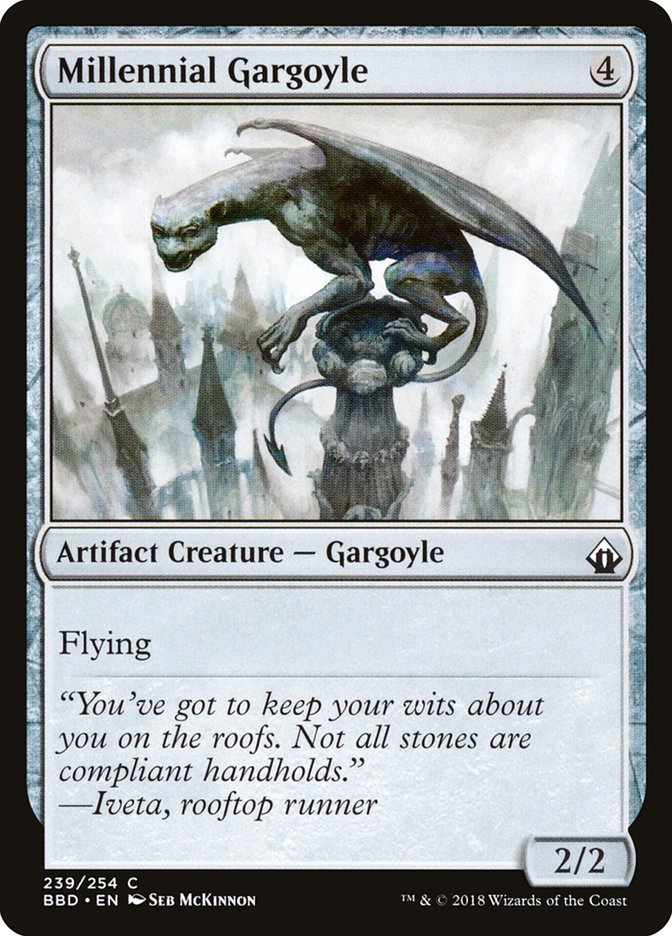 Millennial Gargoyle [Battlebond] (BBD 239)