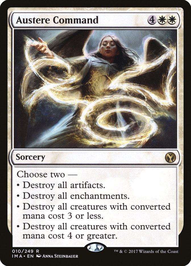Austere Command [Iconic Masters] (IMA 10)