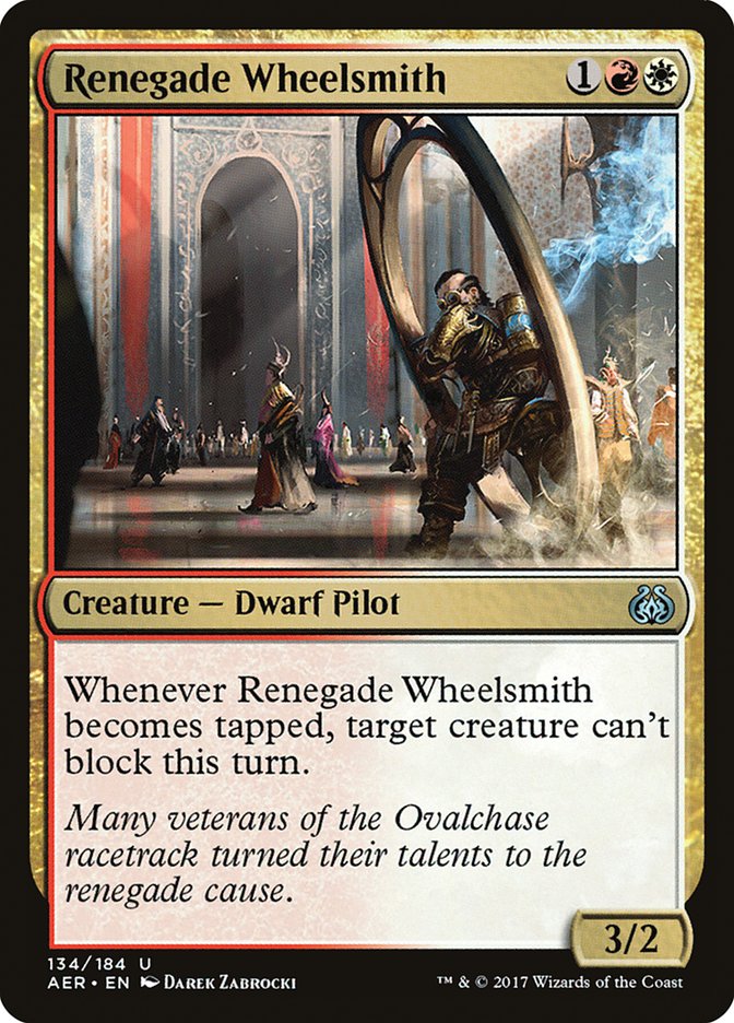 Renegade Wheelsmith [Aether Revolt] (AER 134)