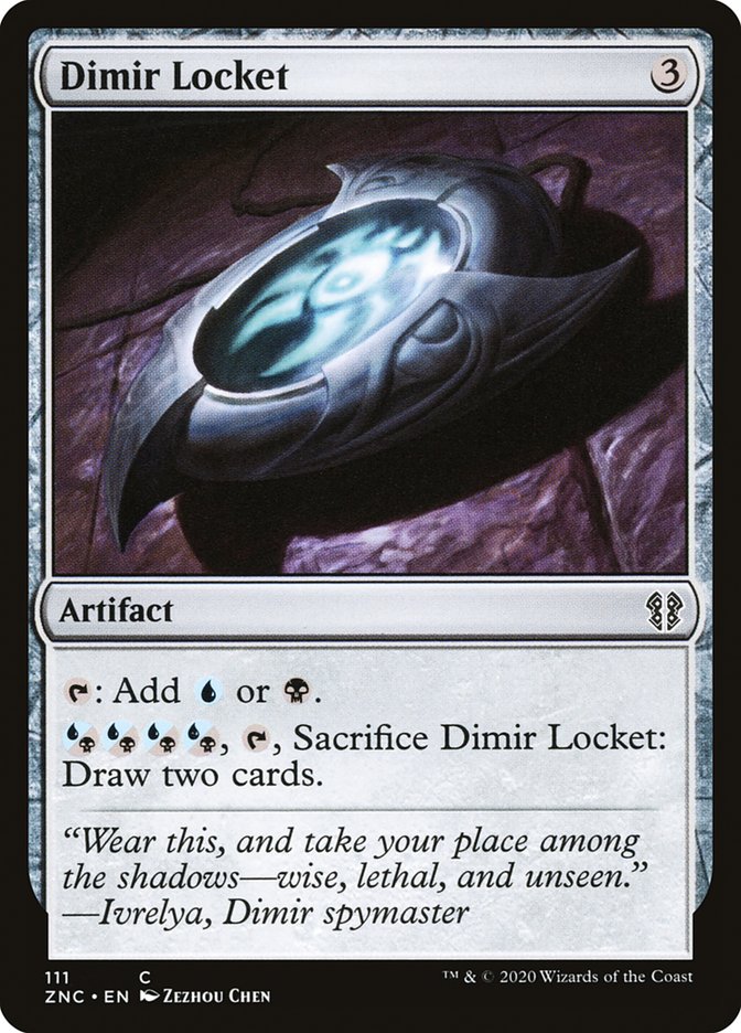 Dimir Locket [Zendikar Rising Commander] (ZNC 111)
