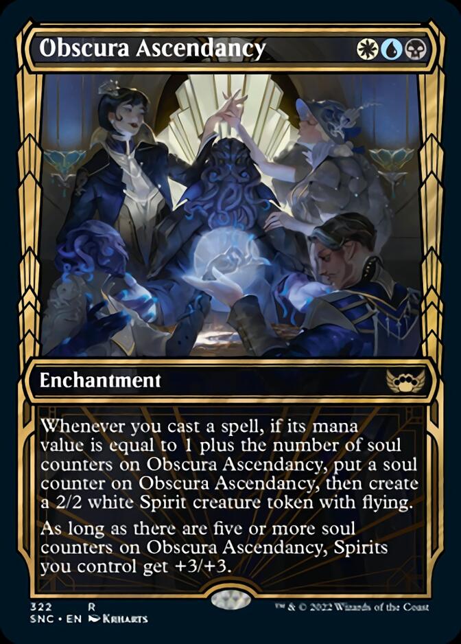 Obscura Ascendancy (Showcase Golden Age) [Streets of New Capenna] (SNC 322)