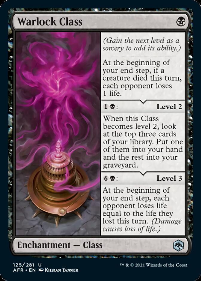 Warlock Class [Dungeons & Dragons: Adventures in the Forgotten Realms] (AFR 125)