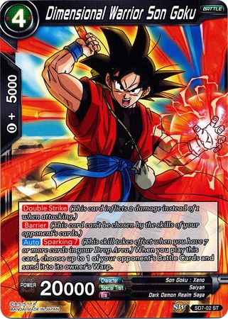 Dimensional Warrior Son Goku (Starter Deck - Shenron’s Advent) [SD7-02]