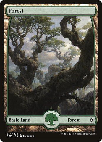 Forest (#274) [Battle for Zendikar] (BFZ 274)