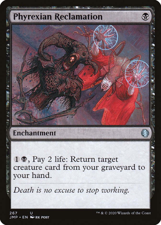 Phyrexian Reclamation [Jumpstart] (JMP 267)