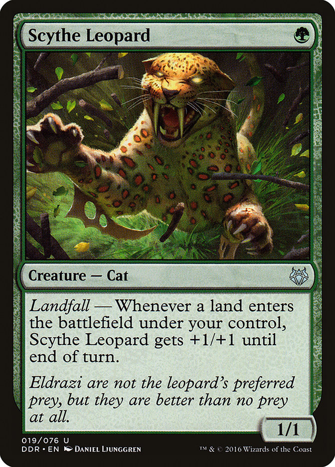 Scythe Leopard [Duel Decks: Nissa vs. Ob Nixilis] (DDR 19)