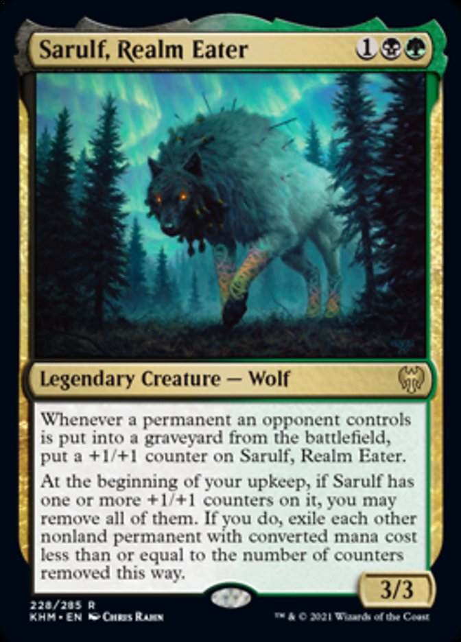 Sarulf, Realm Eater [Kaldheim] (KHM 228)