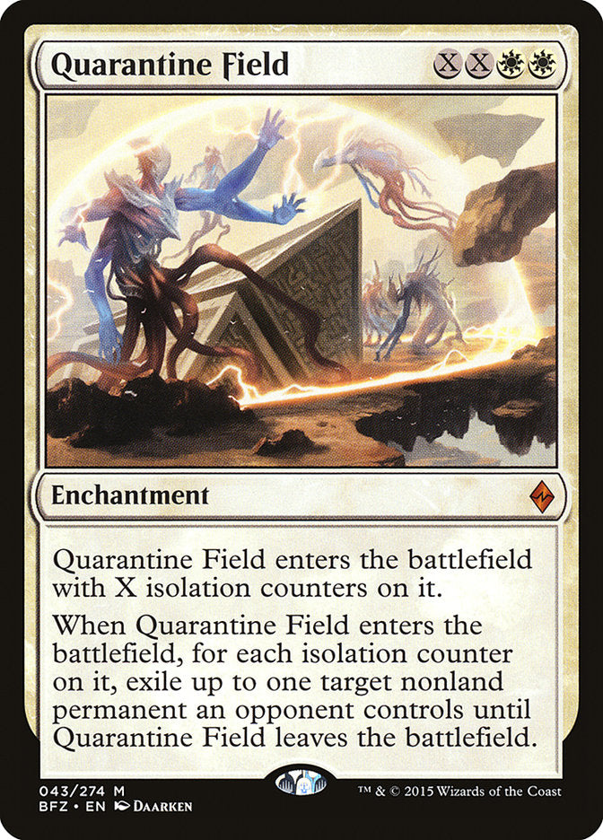 Quarantine Field [Battle for Zendikar] (BFZ 43)