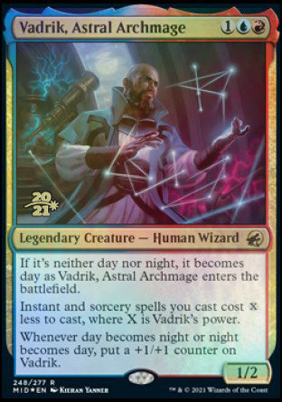 Vadrik, Astral Archmage [Innistrad: Midnight Hunt Prerelease Promos] (PMID 248)